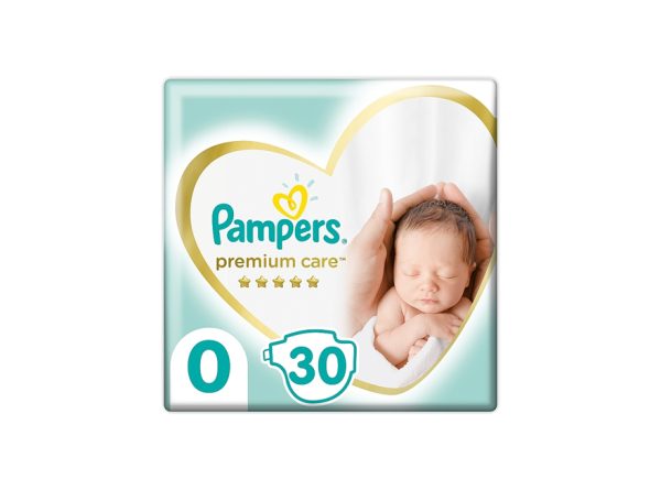 پوشک پمپرز سایز صفر 30 عددی