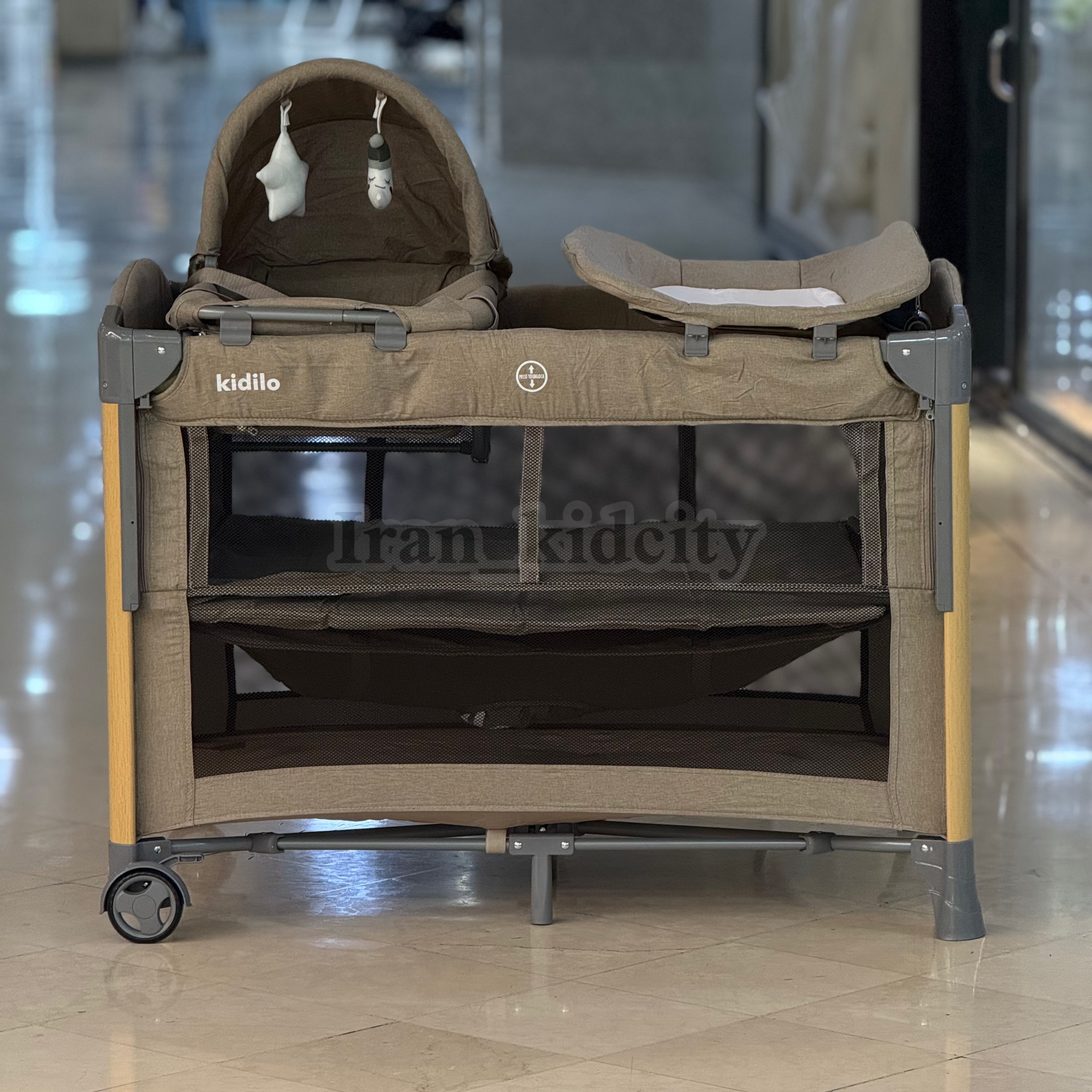 تخت و پارک کیدیلو مدل بانسردارT703